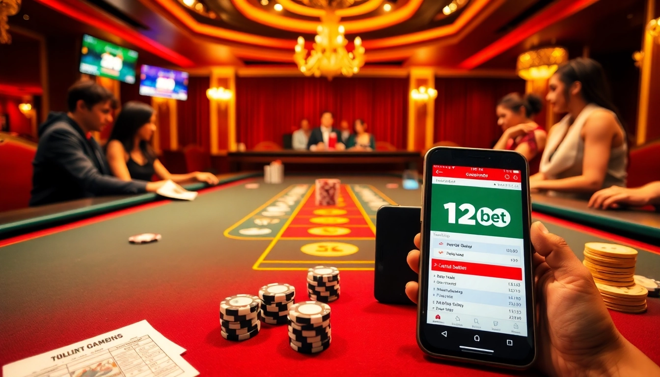 Experience thrilling gaming at 12bet with engaging live dealer action and exciting casino games.