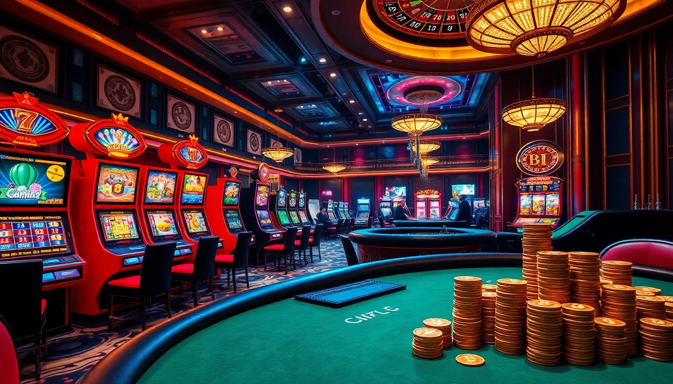 Experience the excitement of the best crypto casino with vibrant gaming spaces and digital currency.