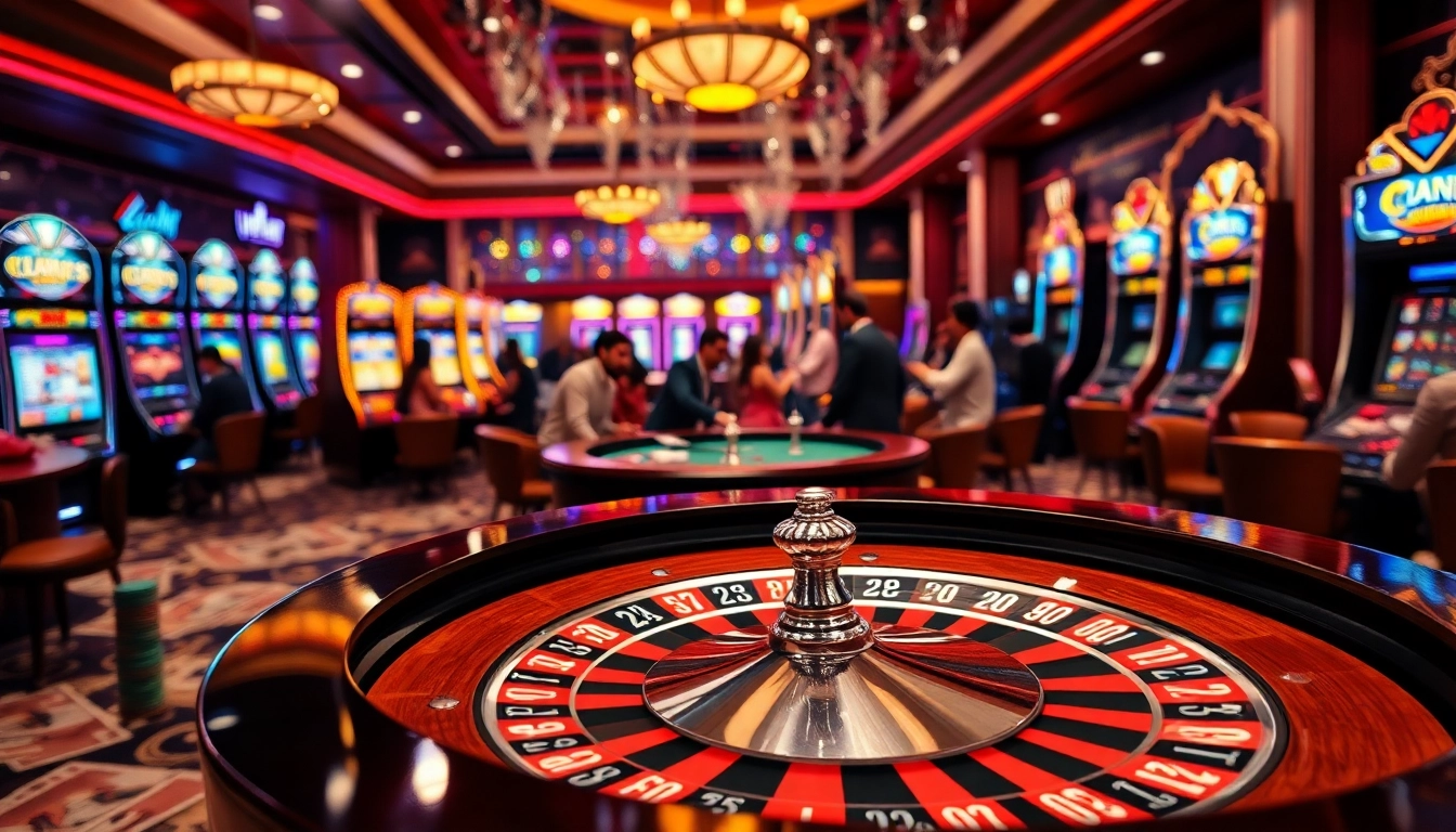 Profitez d'une expérience animée de casino en ligne avec des joueurs et des jeux captivants.