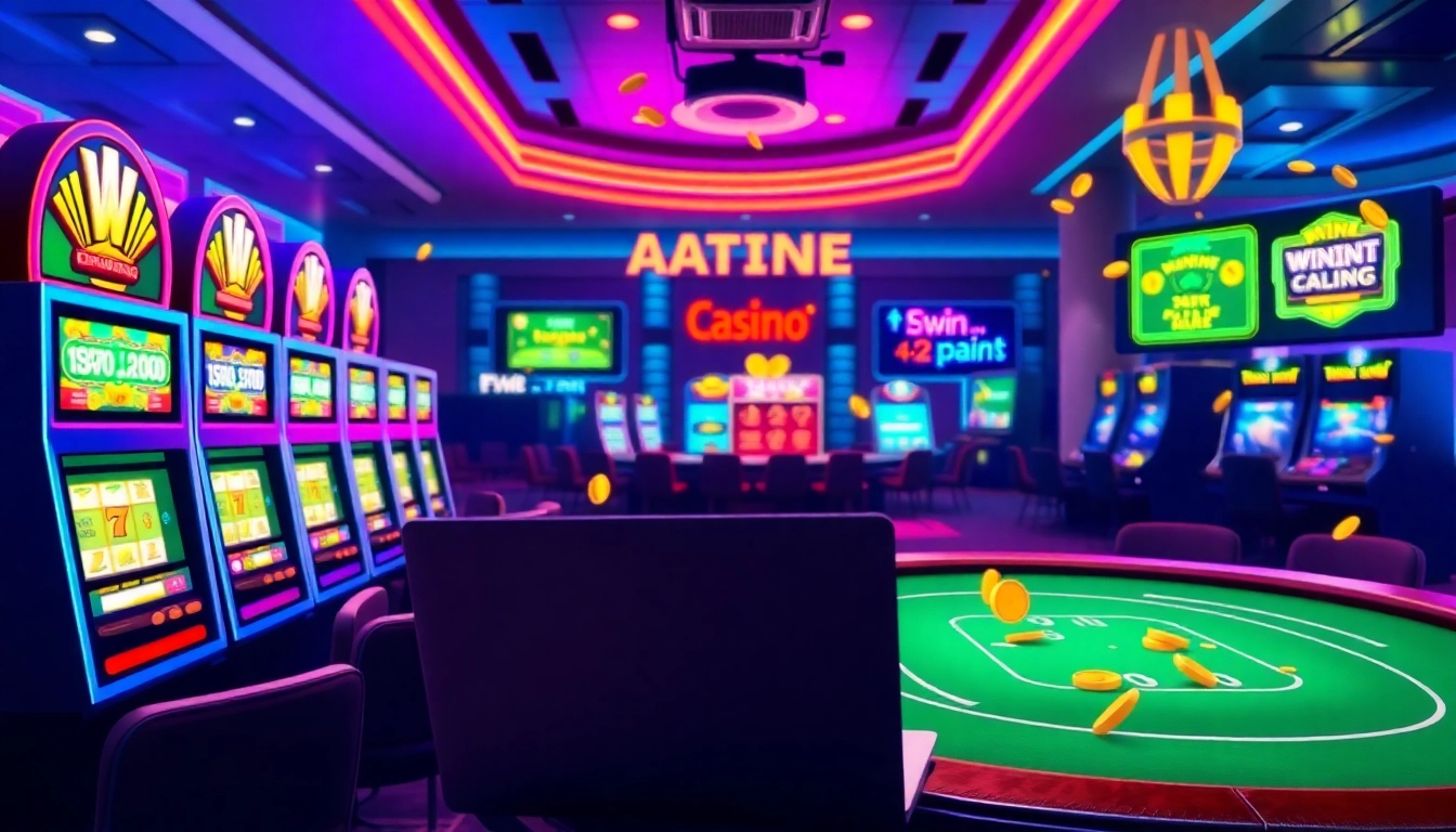 Jouez sur un casino en ligne avec des jeux fascinants et des graphismes accrocheurs.