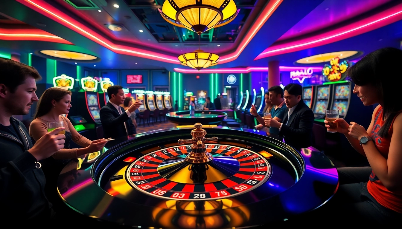 Casino en ligne retrait immédiat avec un jeu de roulette captivant et des joueurs enthousiasmés.