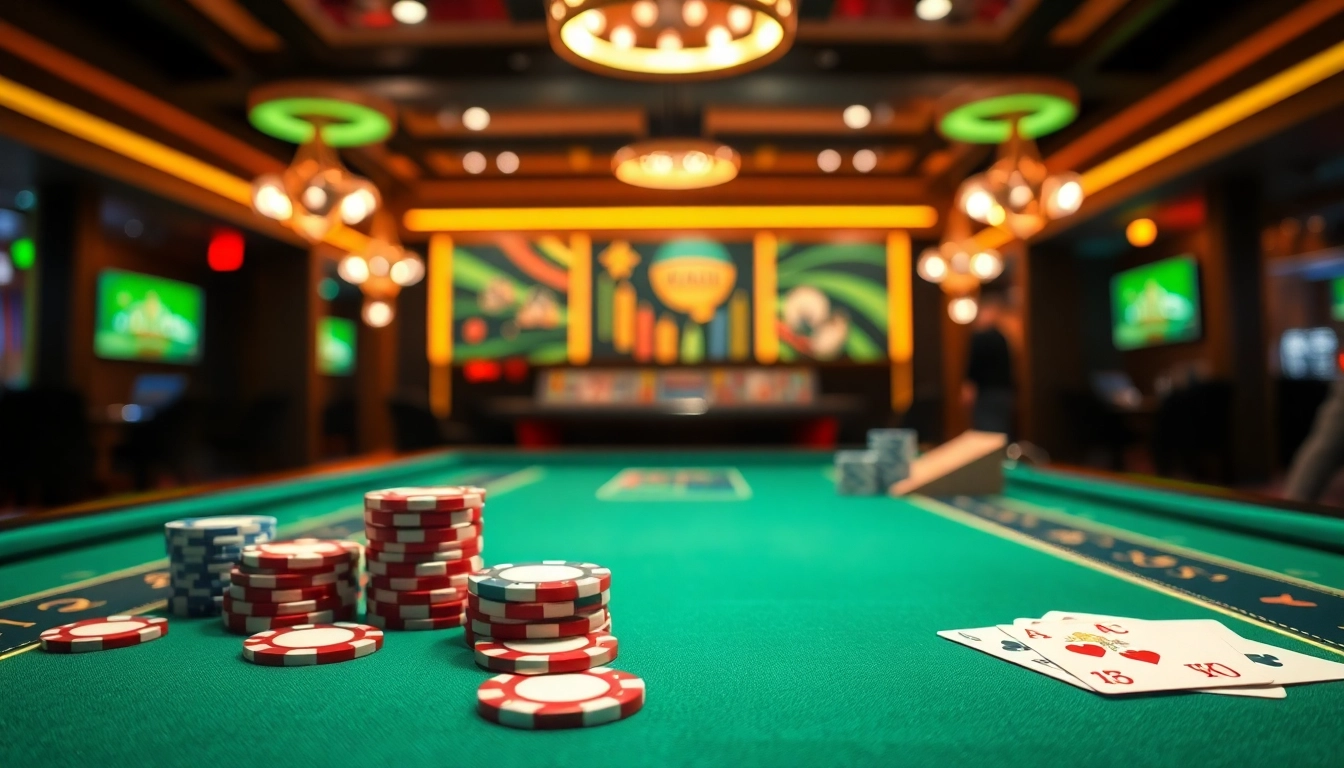 casino en ligne retrait immédiat dans un environnement de casino dynamique avec des lumières vives. related image