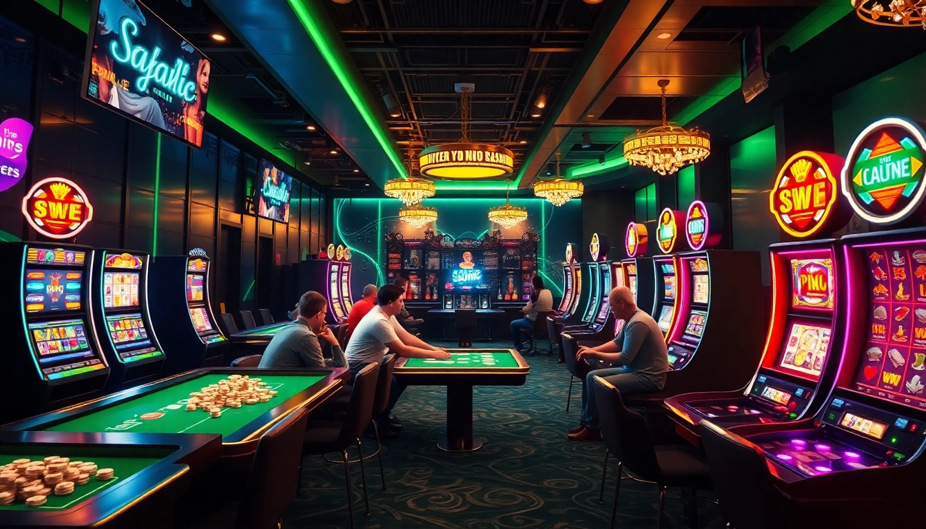 Jouer sur un casino en ligne avec des jeux modernes et une ambiance vibrante. related image