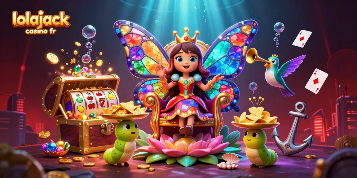Spin the reels at lolajack casino fr filled with vibrant colors and exciting game elements.