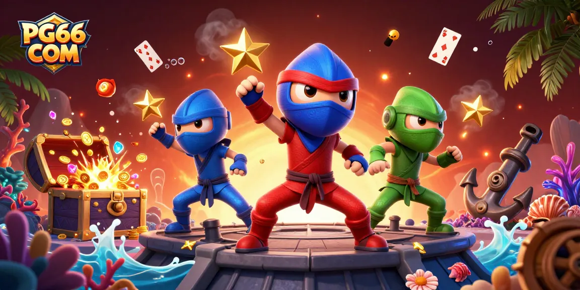 Experience dynamic gameplay at PG66 COM as chameleons celebrate exciting casino thrills.