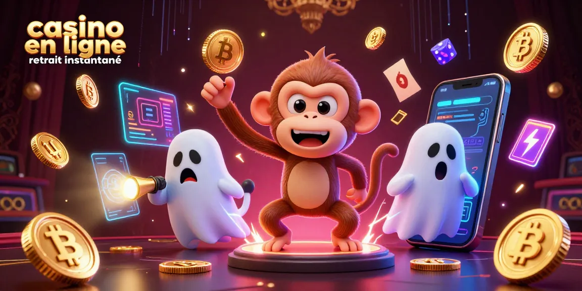 Jouer au casino en ligne retrait instantané avec le singe poltergeist et le chiot chasseur de fantômes.