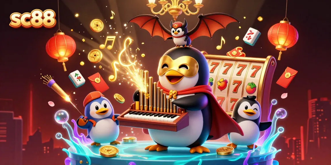 Experience the thrill of sc88 casino games with vibrant characters and golden winnings.