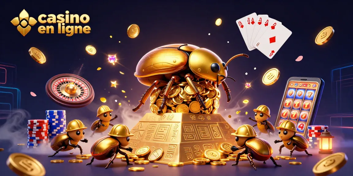 Jouez au casino en ligne tout en explorant des pièces d'or et des jeux palpitants dans un monde d'animation 3D.